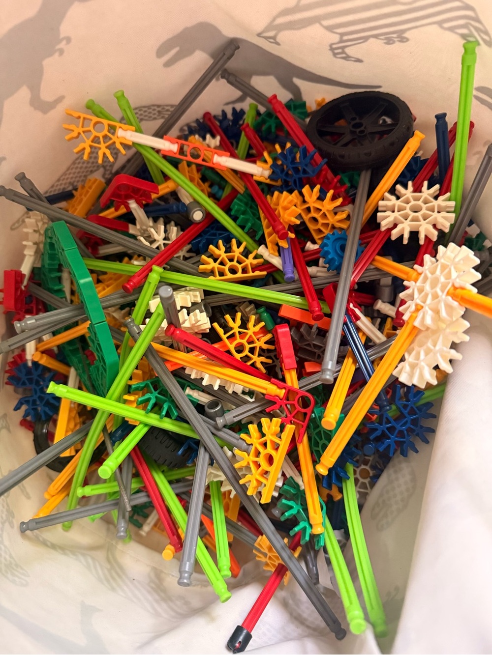 Large Lot K'NEX Building Pieces 5 lbs
